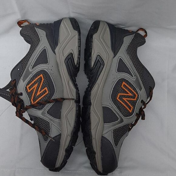 New Balance Orange and Gray Sneakers for Everyday Style Sz 11M - Picture 5 of 8